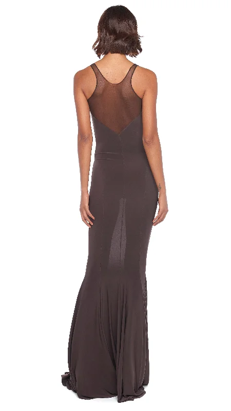 RACER FISHTAIL GOWN