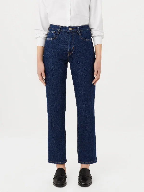 The Cyndi Straight Jean in Dark Wash