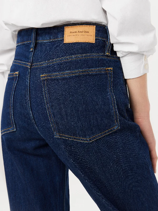 The Cyndi Straight Jean in Dark Wash