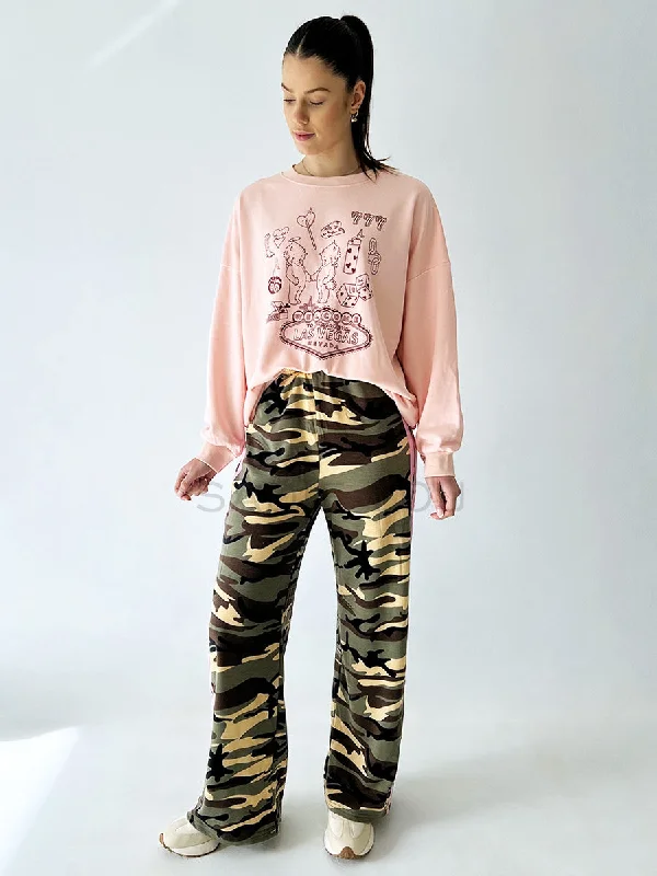 By Frankie / Theo Racer Pant - Camo