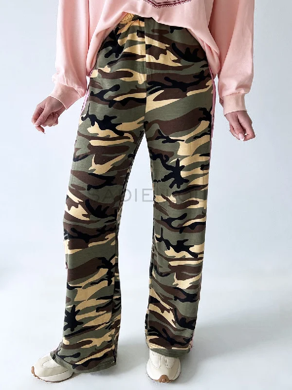 By Frankie / Theo Racer Pant - Camo