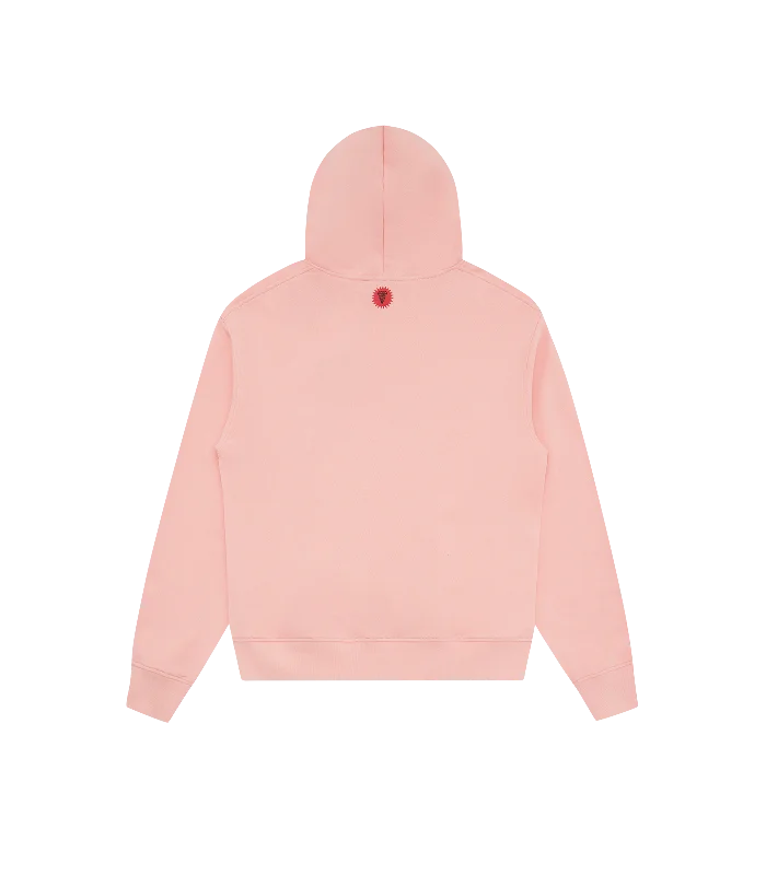 CONES & BONES POPOVER HOOD - PINK