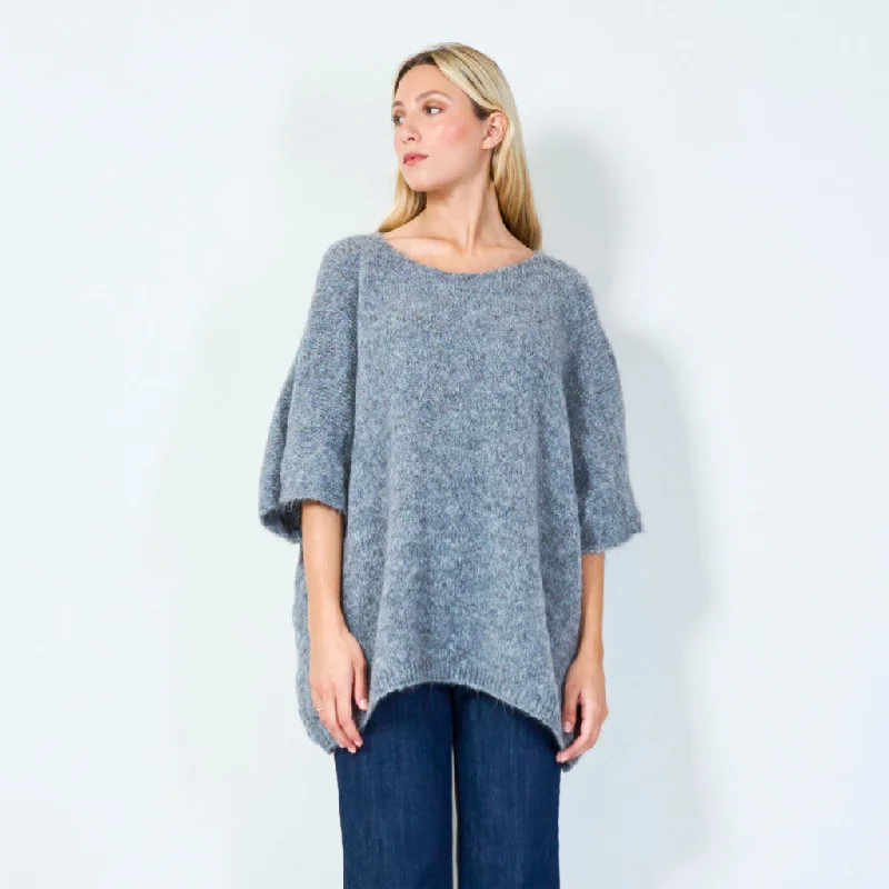 Cozy oversized knit sweater wholesale