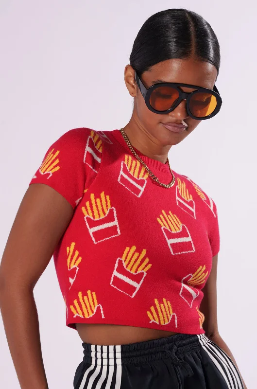 FRY LOVERS KNIT TEE