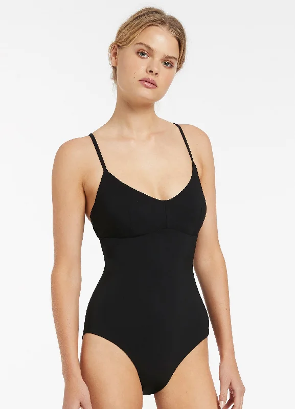 Jetset C_D Tank One Piece - Black