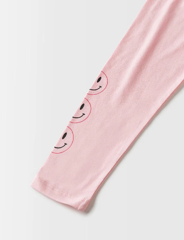 SMILEY PRINTED TIGHTS