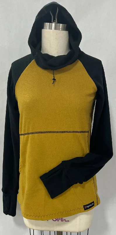 Men's Hoodie - Mustard w/ Black sleeves & hood