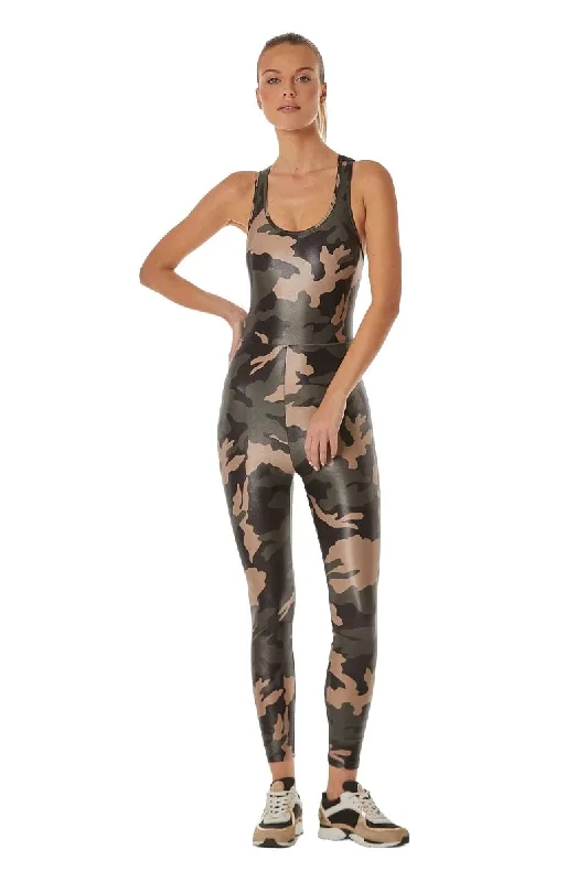 Noli Yoga Liquid Vixen Jumpsuit Camo