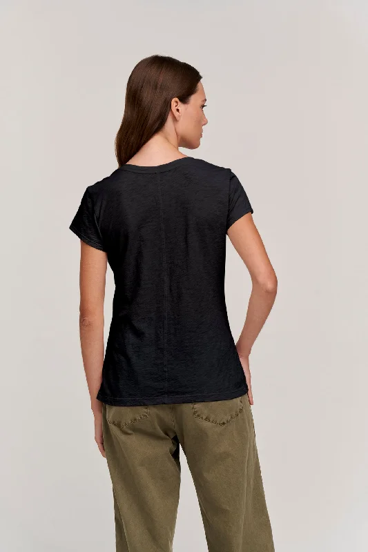 Odelia Black Tee