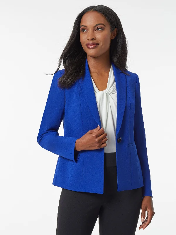 Plus Holly Jacket, Iconic Stretch Crepe