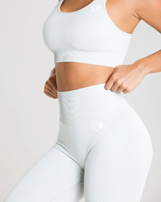 Power Seamless Leggings | Washed Light Grey