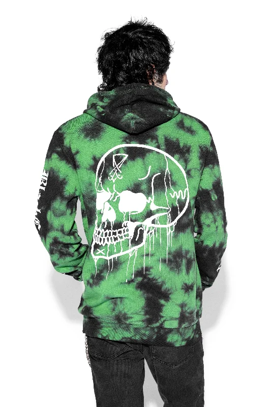 Skullcraft  - Green Lightning Dye Pullover