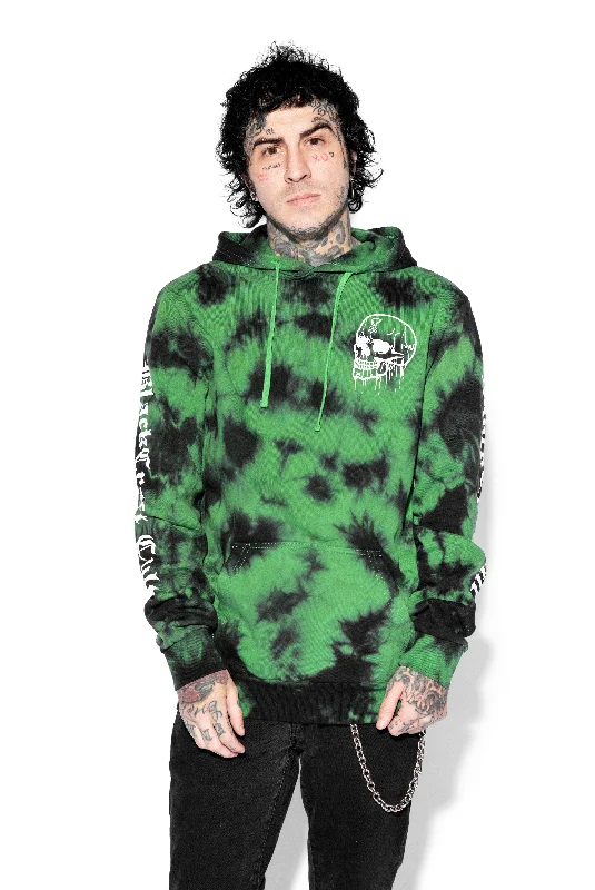 Skullcraft  - Green Lightning Dye Pullover