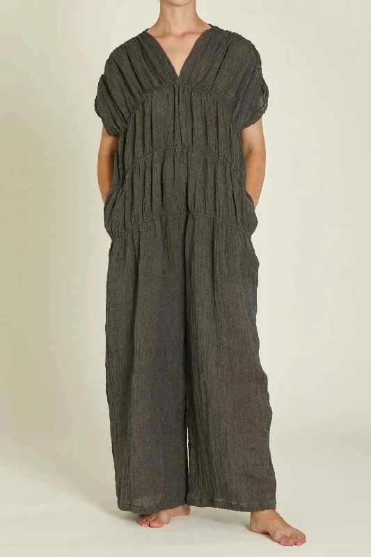 ACCORDION JUMPSUIT | MULTIPLE COLOURWAYS