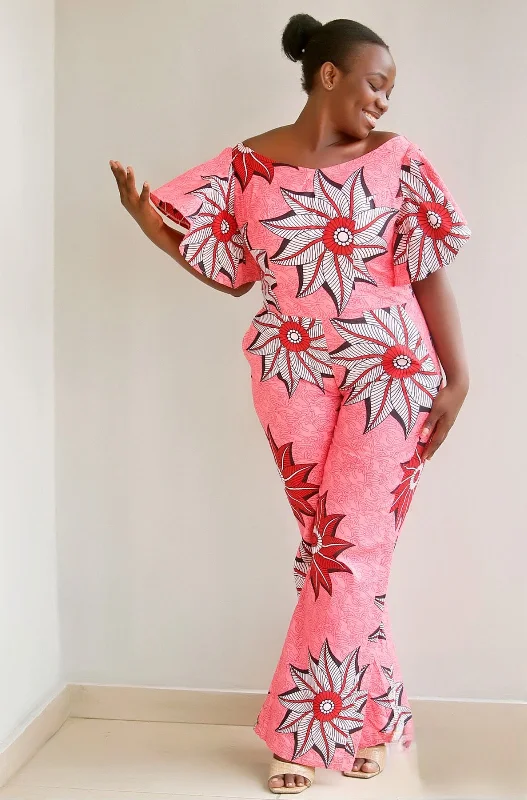 Antoinette Bold African Prints Jumpsuit