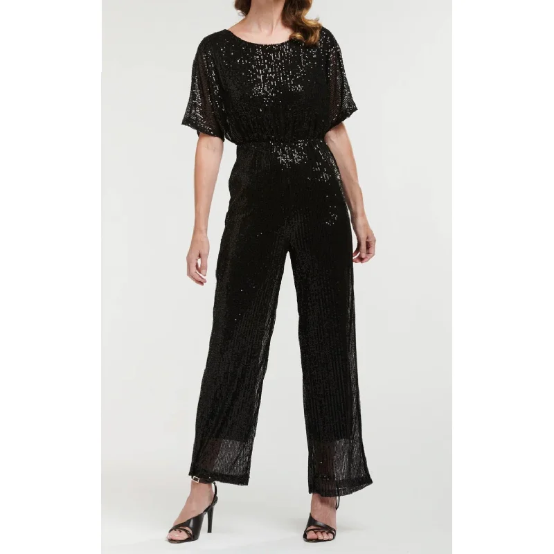 Jumpsuit Sequin - Black