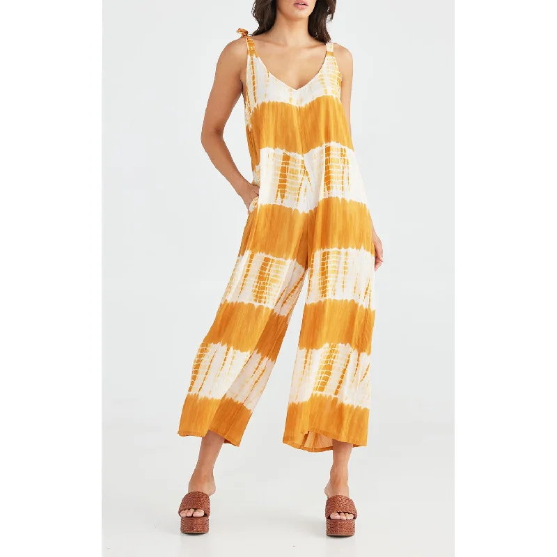 Jumpsuit Temple - Mustard Tie Dye