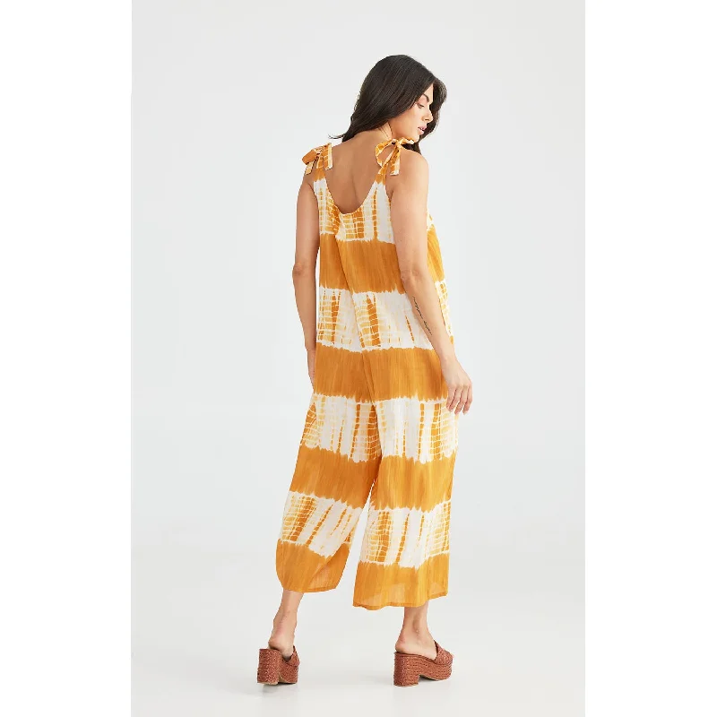 Jumpsuit Temple - Mustard Tie Dye