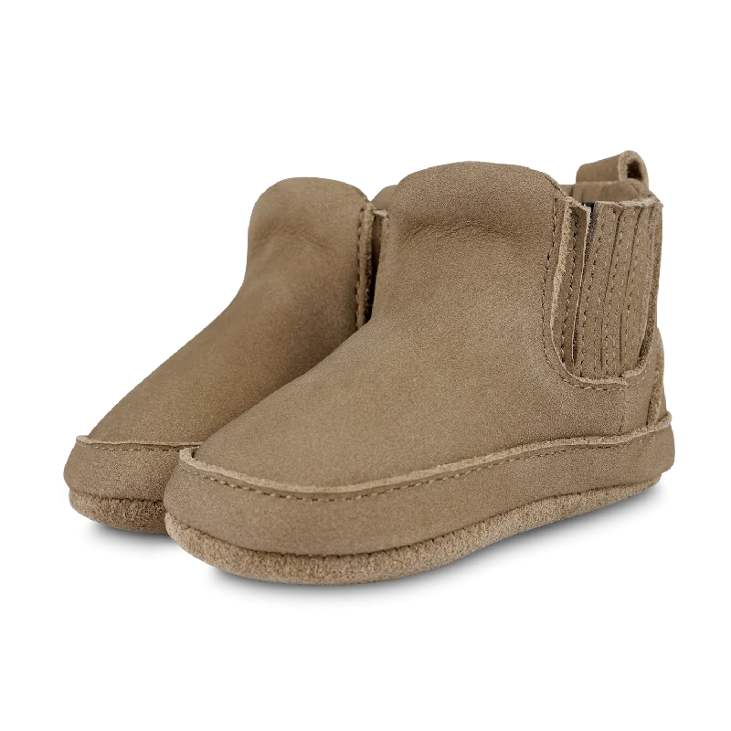 Skib Booties | Truffle Nubuck