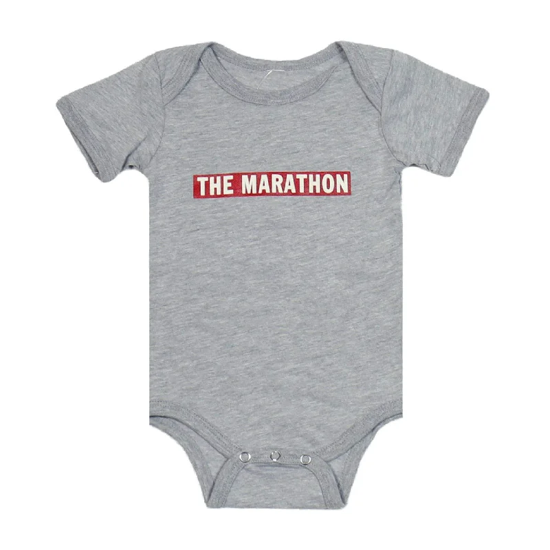 Marathon Bar Onesie - Grey