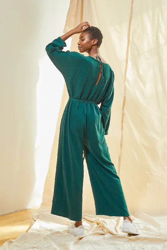 V-Neck Jumpsuit