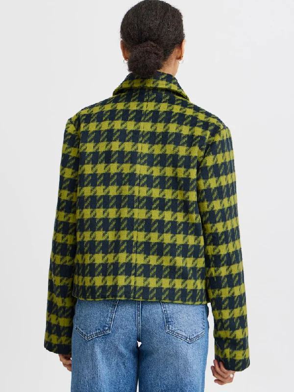 B Young ByCays Jacket Navy & Green