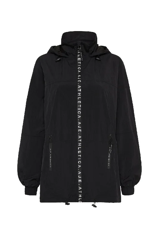 Longline Logo Spray Jacket 716