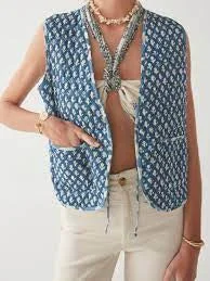 Telma Blue Simone Vest